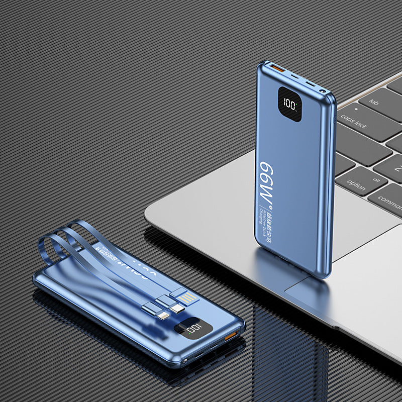 Powerbank 20,000 mAh Capacity W/ Cables