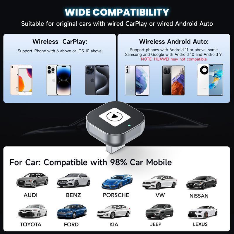 2025 Wireless CarPlay Adapter