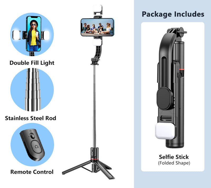 Bluetooth Selfie Stick Tripod
