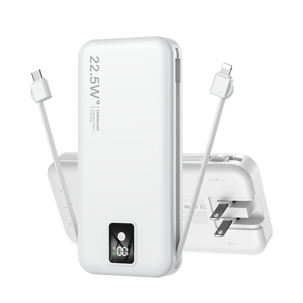 Powerbank 12Ah Capacity W/ Cables
