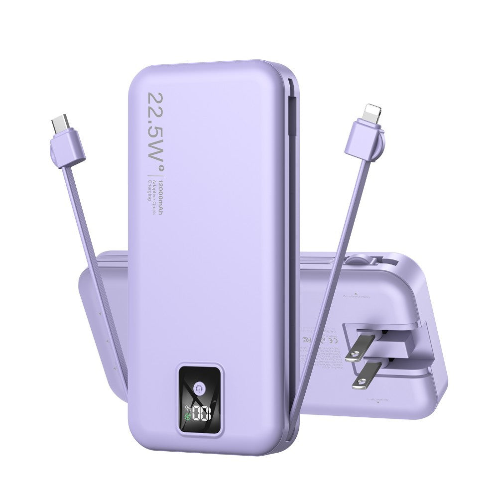 Powerbank 12Ah Capacity W/ Cables
