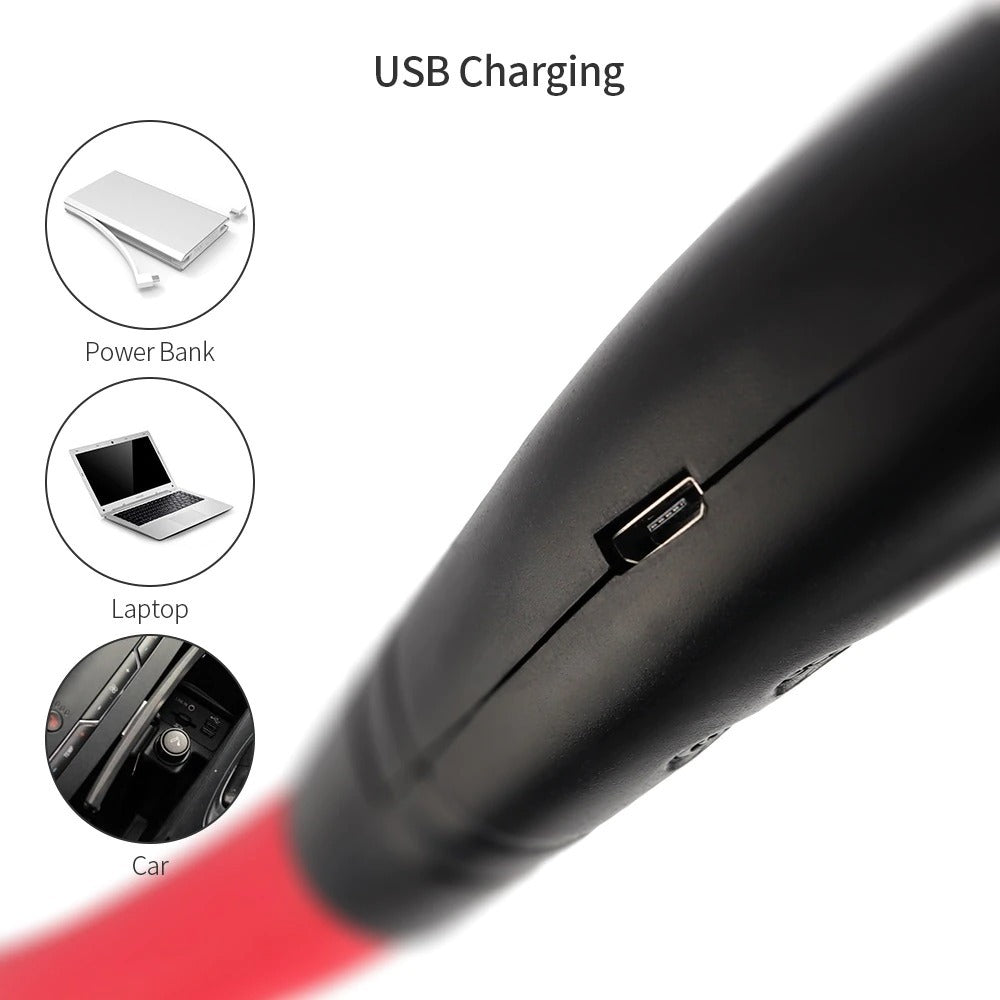 Rechargeable Neckband Fan USB