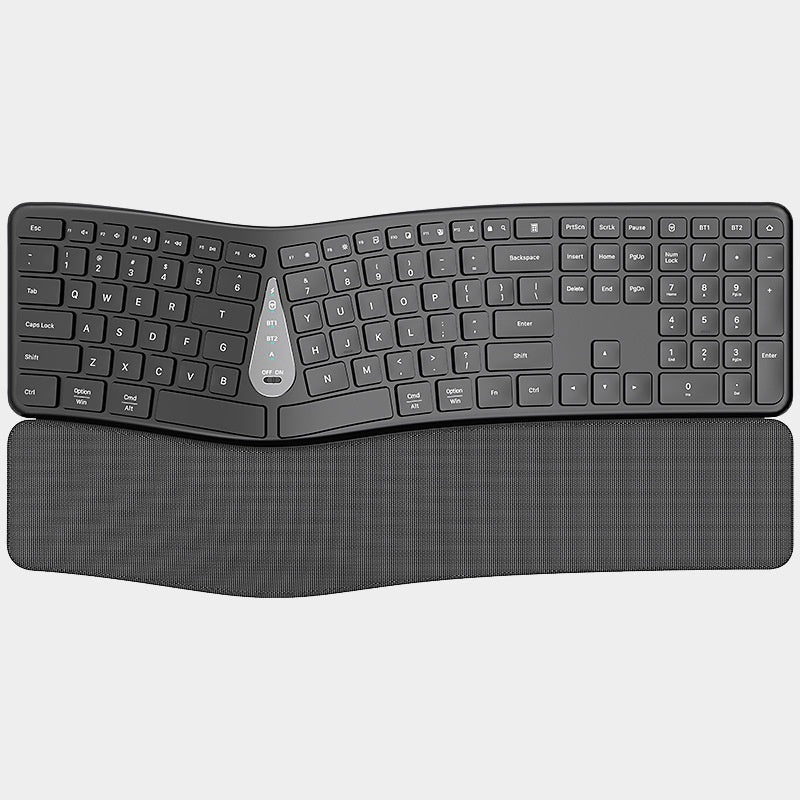 Ergonomic Rechargeable Keyboard
