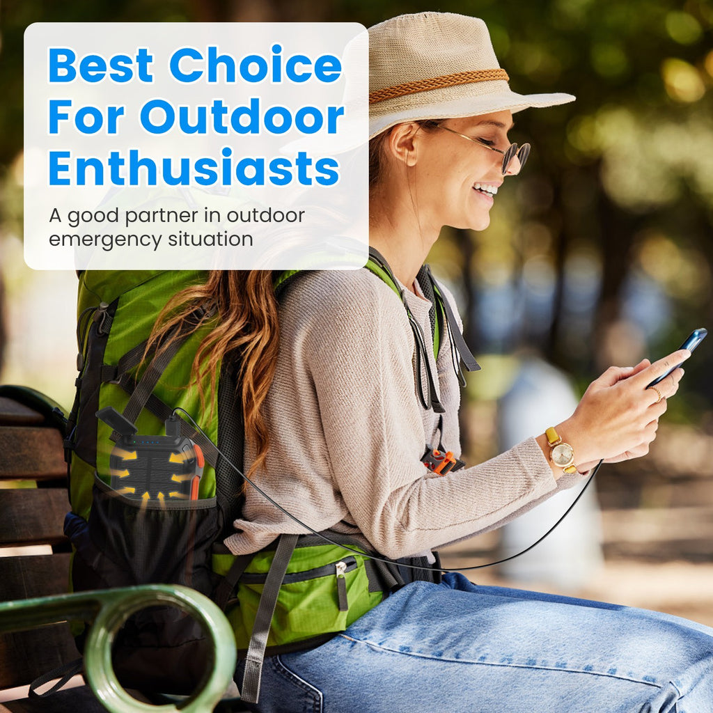 Solar Charging 49.8 Ah Power Bank