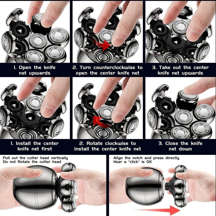 Cordless Bald Head Shaver